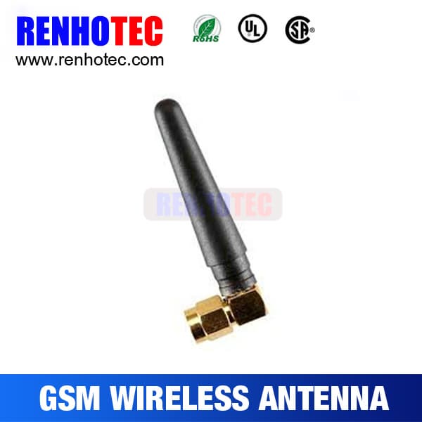 SMA male straight rotatable Rubber 4G LTE antenna